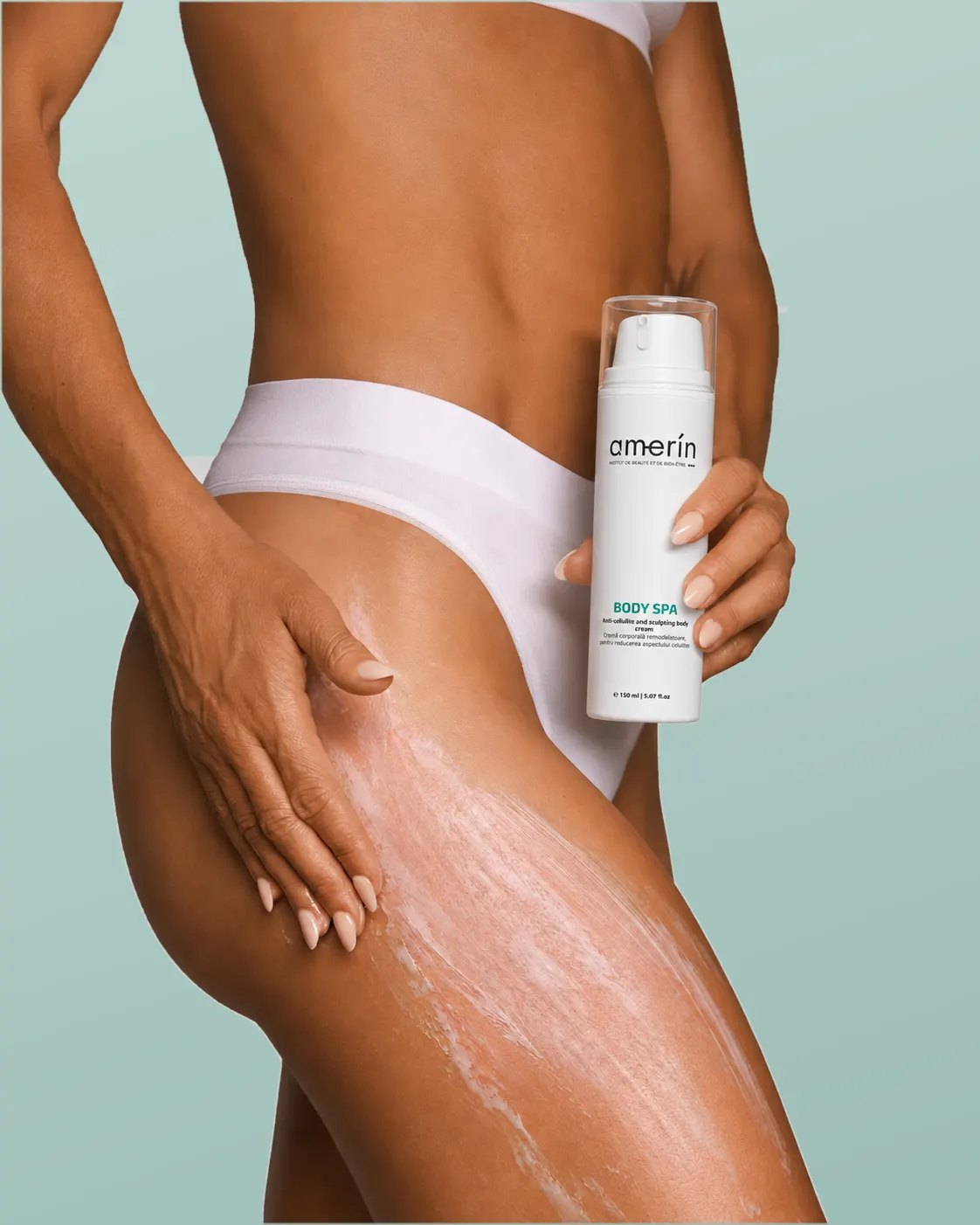 amerín BODY SPA body cream application